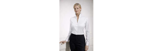 Mandarin collar blouses
