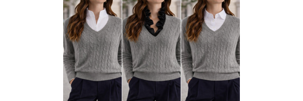 Blouse collar &amp; cuffs