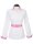 Contrast blouse with patch white / fuchsia stripes