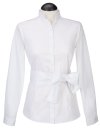 small stand-up collar white/goes out of the assortment