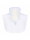 Blusenkragen Rüsche weiss mit hellblauer Paspel/Geht aus dem Sortiment