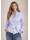 Ruffle extravagant with double ruffle light blue