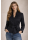 Ruffle extravagant with double ruffle black