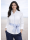 Contrast blouse white plain with helbleman Pipel
