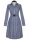 Dress marine / white striped