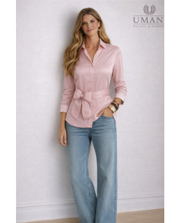 Blouse, Altrosa uni/goes out of the assortment