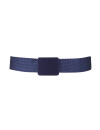 Single belt navy white dotted with navy belt buckle
