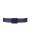 Single belt navy white dotted with navy belt buckle