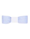 Single belt light blue and white (broad) with white belt...