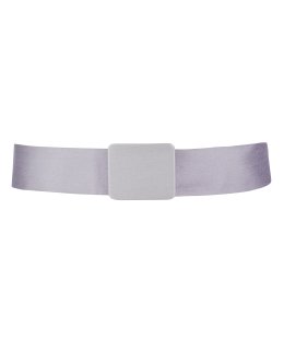 Double belt bright violet/white with bright violet bucket