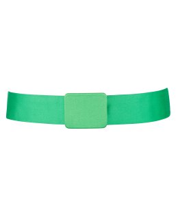 Einzelgürtel grün mit grünerer Gürtelschnalle