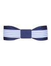 Double belt navy light blue/white with navy belt buckle