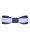 Double belt navy light blue/white with navy belt buckle