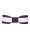 Double belt navy pink with navy belt buckle