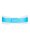 Double belt white turquoise with turquoise belt buckle