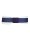 Double belt white navy white dotted with navy belt buckle