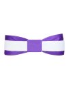 Double belt bright violet/white with bright violet bucket