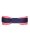 Red white navy double belt with navy belt buckle