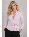 Double Ruffle Vichy Karo Pink