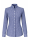 Small stand-up collar vichy karo marine