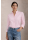 Bluse kleiner Stehkragen Vichy Karo Rosa