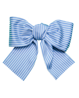 Sash stripes bright blue