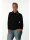 Bubi shirt long sleeve black/white piped/goes out of the assortment