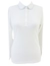 Bubi shirt long sleeve white/light blue piped/goes out of...