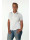 Bubi shirt short-sleeved white/navy piped short-sleeved