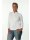 White small stand-up collar shirt long/goes out of the assortment