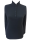 Black ruffled collar shirt with long sleeves/goes out of the assortment