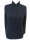 Black ruffled collar shirt with long sleeves