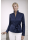 Stand-up collar blouse, marine/goes out of the assortment