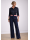 Patching blouse: Marine uni with red / white Bossa