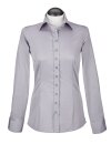 Bluse, smokey uni extralang