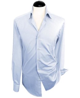 Men shirt light blue/goes out of the assortment