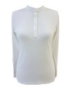 Round collar long white/ goes out of Stock