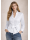 Ruffle extravagant with double ruffle white