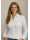 Smokingbluse mit feiner Biesenfront weiss Neu