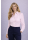 Smokingbluse mit feiner Biesenfront, rosa Neu