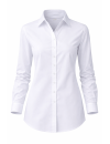 Relaxed Boyfriend-Style Blouse White New