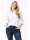 Relaxed Boyfriend-Style Blouse White New