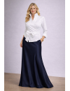 Wickelbluse,weiss Neu