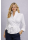 Wickelbluse,weiss Neu