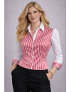 Zweifarbig gestreiftes Design Rot/Weiss Neu