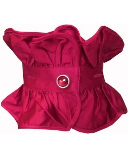 Buttonable Ruffle, Hot Pink Uni/goes out of the assortment