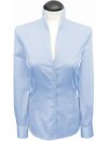 Stand-up collar blouse, light blue UK:18L USA:16L (L=extra long)
