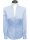 Stehkragenbluse, hellblau Extra Lang 40L