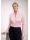 Stehkragenbluse, rosa