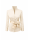 Stand-up collar blouse, champagne / goes out of Stock
